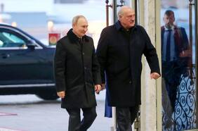 Putin llega a Bielorrusia ante creciente temor de que involucre a Minsk en la guerra