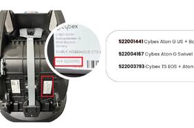 Sernac emite alerta por defecto de seguridad en modelo de silla de auto para bebé de la marca Cybex