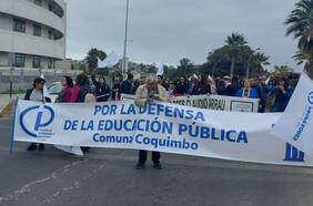 Profesores de Coquimbo y Andacollo deponen paro tras acuerdo con SLEP Puerto Cordillera: clases se retomarán el próximo lunes