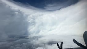 Así se ve el interior del huracán Melissa: podría afectar a 1,5 millones de personas