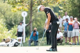 Joaquín Niemann cumple una impecable ronda que lo ilusiona con los primeros puestos del BMW PGA Championship