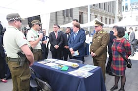 Autoridades inauguran feria de la justicia frente al Palacio de Tribunales