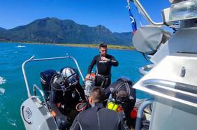 Intensifican búsqueda de profesor universitario desparecido mientras practicaba surf de remo en el lago Villarrica el jueves
