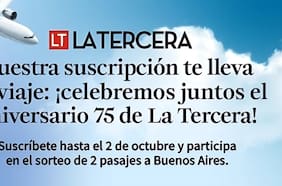 BASES DEL SORTEO: “SUSCRIPCIÓN DIARIO LA TERCERA - ANIVERSARIO 75 AÑOS”