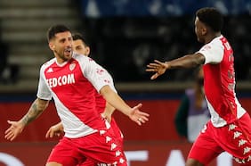 Maripán intratable: le marca al PSG en el triunfo del Mónaco