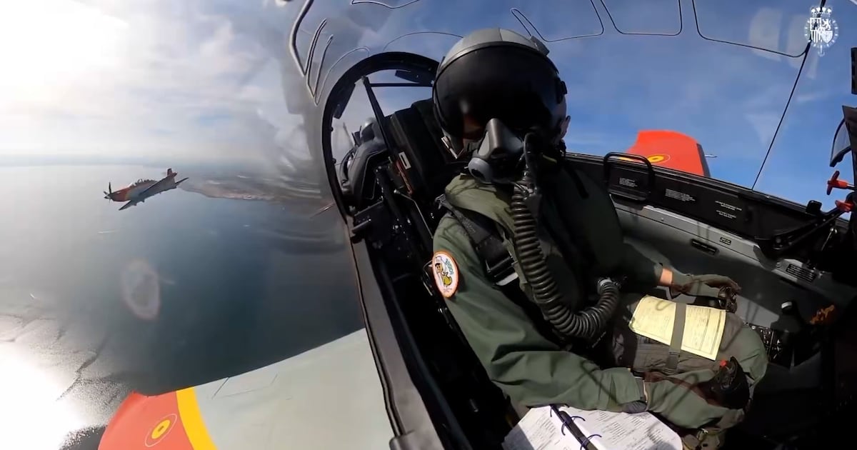 Así fue el primer vuelo en solitario de la Princesa Leonor para el Ejército Aéreo Español
