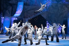 Cirque du Soleil regresa a Chile con “Crystal”: su espectáculo que fusiona acrobacia con patinaje sobre hielo