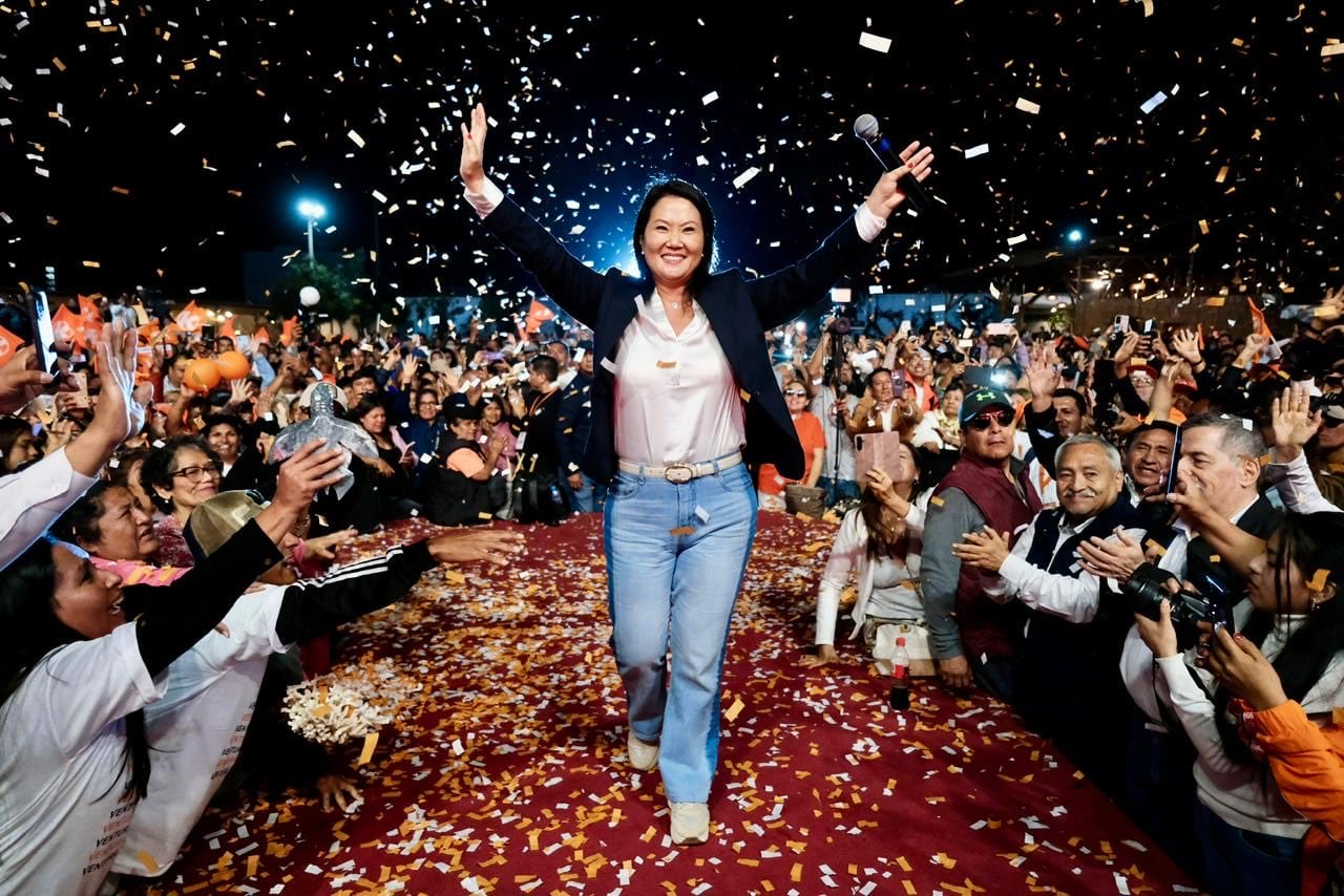 Keiko Fujimori llama a la unidad tras confirmarse su victoria en el conteo oficial: "Las puertas del diálogo están abiertas a Roberto Sánchez"