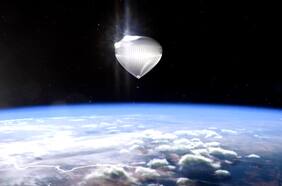 Los globos entran a la carrera del turismo espacial