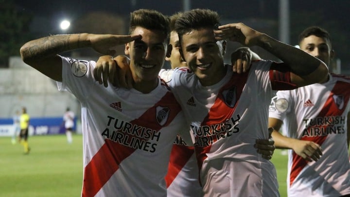 Enzo Fernández, campeón del mundo en Qatar, jugó la Libertadores Sub 20 de 2020 con River.