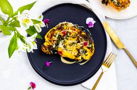 Paula Cocina En Casa: Revive el programa por Zoom de Coliflor Grillada con Chimicurri y Tahini