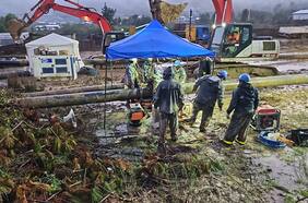 Essbio informa que en Curanilahue se repuso el 100% de suministro de agua potable tras el paso del sistema frontal