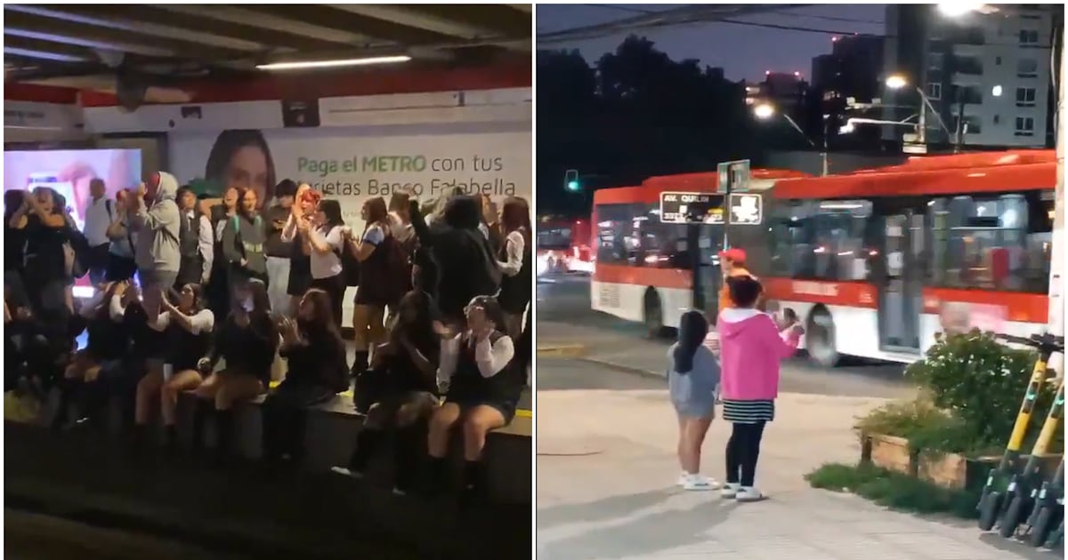 ALZA DE COMBUSTIBLES: Protestas y cortes de Metro en Santiago