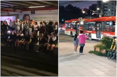 Protesta en el Metro y “cacerolazos”: las primeras manifestaciones contra anuncio de alza histórica en combustibles