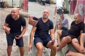 La caída del “Emperador”: Adriano es grabado en deplorables condiciones y genera preocupación en Brasil