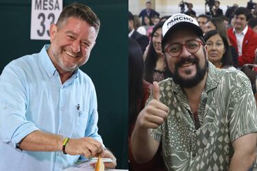 Claudio Orrego y Francisco Orrego.