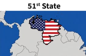Trump vuelve a tensionar relación con Venezuela al publicar imagen del país como el “estado 51” de EE.UU.