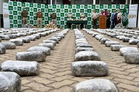 Un 63,4% más que en 2025: más de 100 toneladas de droga han sido incautadas en lo que va del año