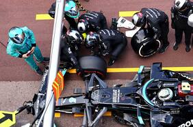Mercedes encuentra al culpable que provocó el fiasco en el pit stop de Bottas en Mónaco