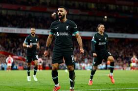 Igualdad frenética en Londres: Liverpool rescata un valioso punto ante Arsenal y sigue como escolta del Manchester City