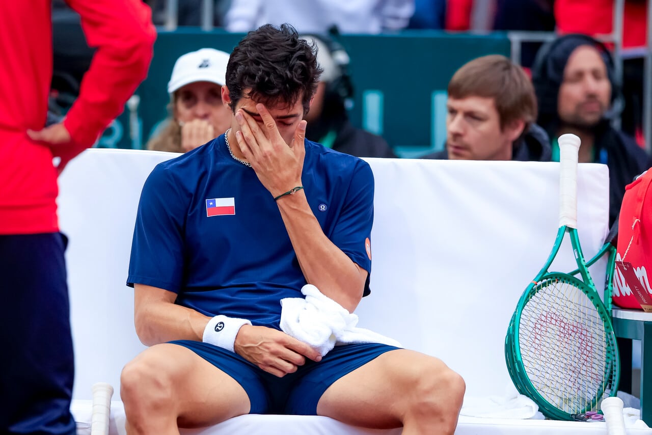 Christian Garin explica su fea derrota con Rafael Jódar en la Copa Davis: “Hay días que no sale nada”