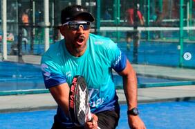 Beausejour en modo pádel: la nueva faceta del bicampeón de América