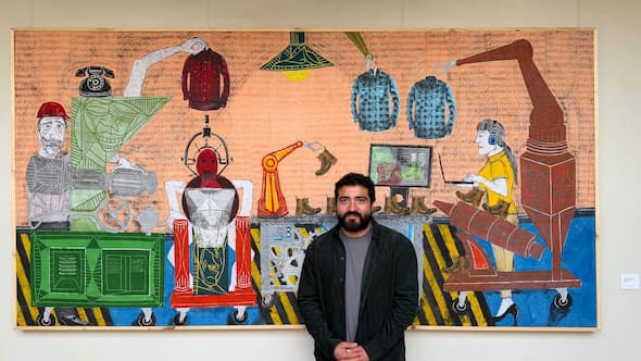 El virtuosismo de la gráfica en manos de Boris Campos Ernst