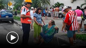 Los videos del fuerte sismo que afectó a México