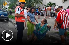 Los videos del fuerte sismo que afectó a México