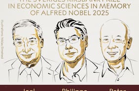 El vínculo de Philippe Aghion, uno de los tres ganadores del Nobel de Economía, con Chile: estará este jueves en un seminario