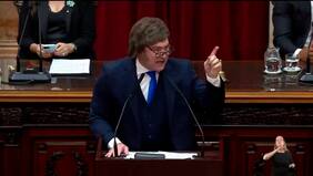 Así fue el polémico discurso de Milei en la inauguración del año legislativo en Argentina