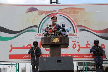 Los hutíes de Yemen reivindican ataques conjuntos con Irán y Hezbolá contra el centro de Israel