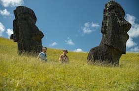 Dos agentes de la CIA en Rapa Nui: mira el trailer de la película Wild Horse Nine