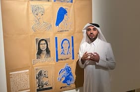 Cuando Violeta Parra y Cecilia Vicuña se lucieron en el Golfo Pérsico: el sorprendente aterrizaje del arte chileno en Qatar