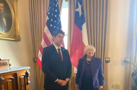Ministro de Hacienda se reunió con Secretaria del Tesoro de EEUU, Janet Yellen
