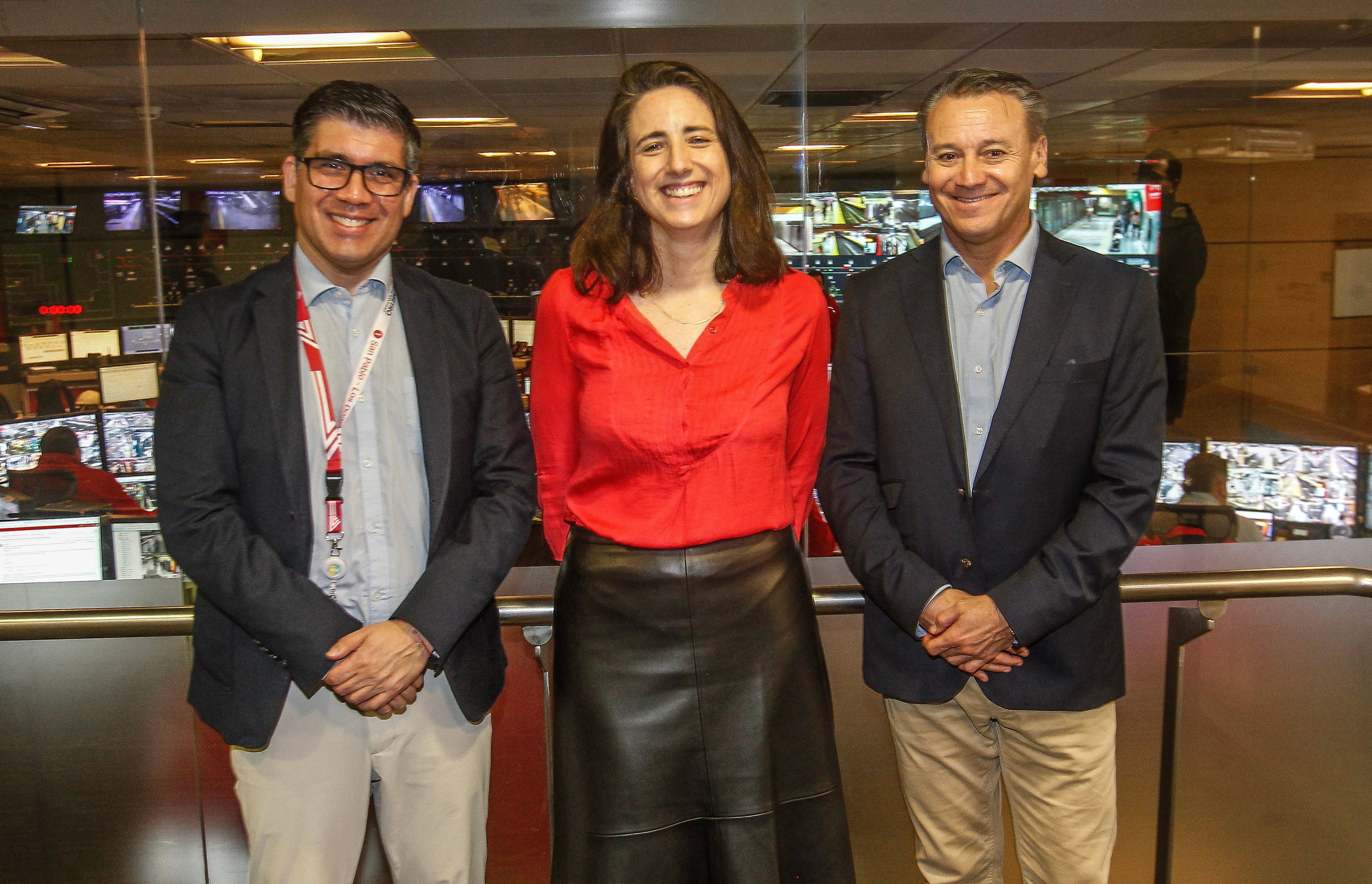 Fernando Reyes, gerente comercial Grandes Cuentas Metro; María del Carmen Rodríguez, directora en Radio Duna y Augusto Marcos, gerente Comercial de Grupo Copesa.