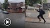 VIDEO: Lluvia y granizos afectan a diversas comunas en la región Metropolitana