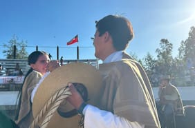 Florencia Figueroa y Luis Allendes brillan en el Clasificatorio Escolar Centro Norte de rodeo