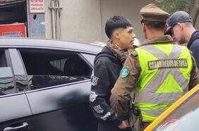Frasco con marihuana, auto de alta gama con documentación vencida y forcejeos: los detalles de la detención de Cris MJ