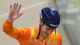 Harrie Lavreysen agiganta su leyenda en Chile y suma su decimonovena medalla de oro en el Mundial de Ciclismo de Pista