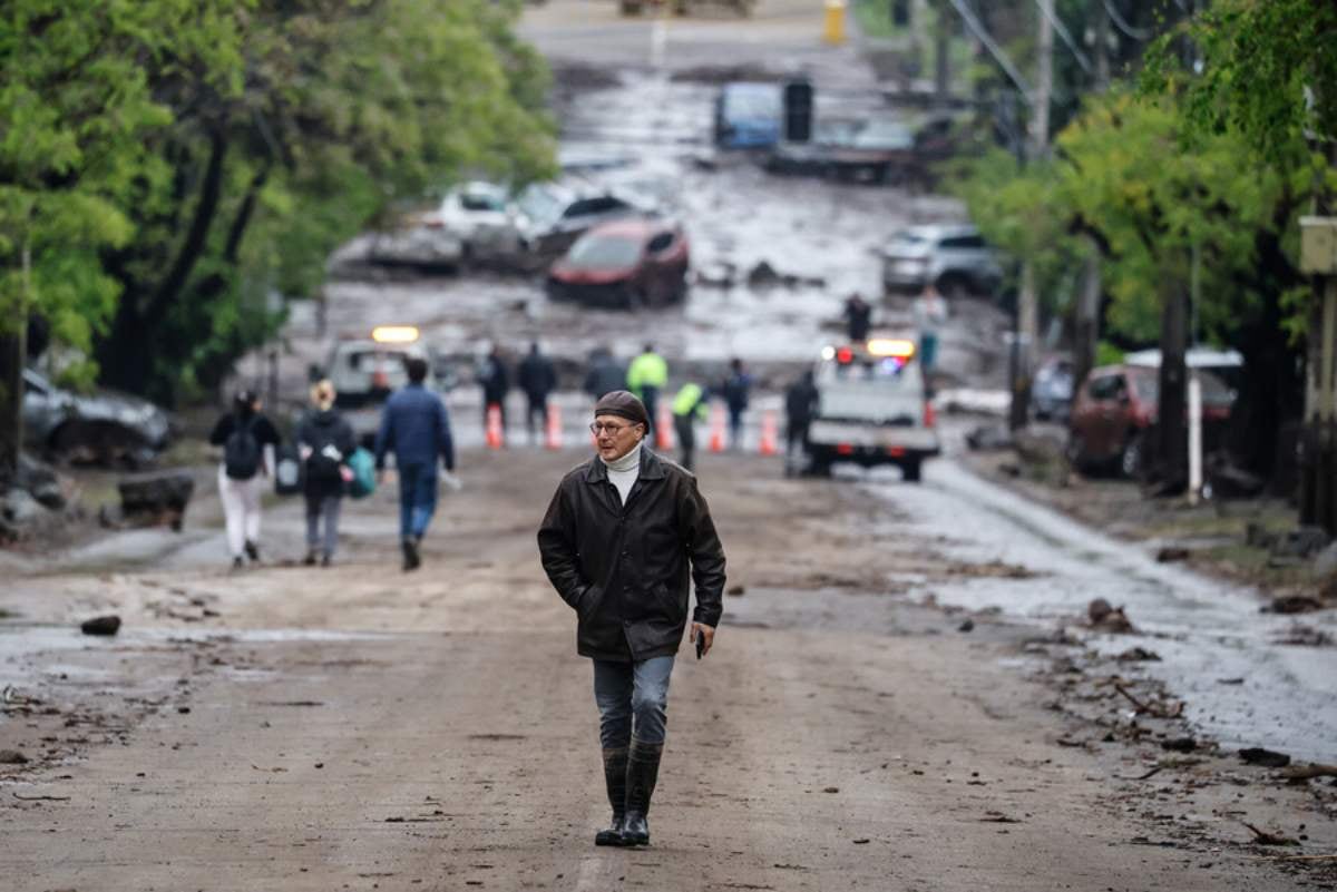 Así se genera un flash flood, el fenómeno que provocó el aluvión en Las Condes. Foto: ATON.
