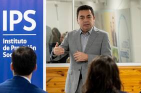 Juan José Cárcamo es el nuevo director nacional del Instituto de Previsión Social