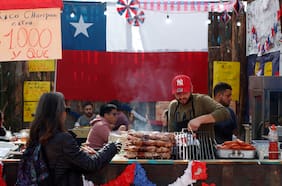 Así se viven las celebraciones en las fondas del Parque O´Higgins