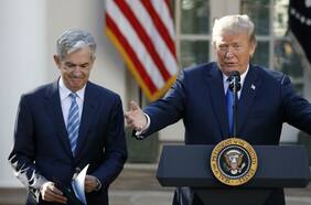 Trump arremete contra presidente de la Reserva Federal, pero la Casa Blanca aclara que no hay interés en despedirlo