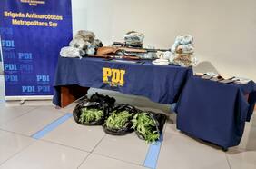 Desarticulan banda delictual dedicada al tráfico de drogas que usaba menores de edad para burlar controles aduaneros