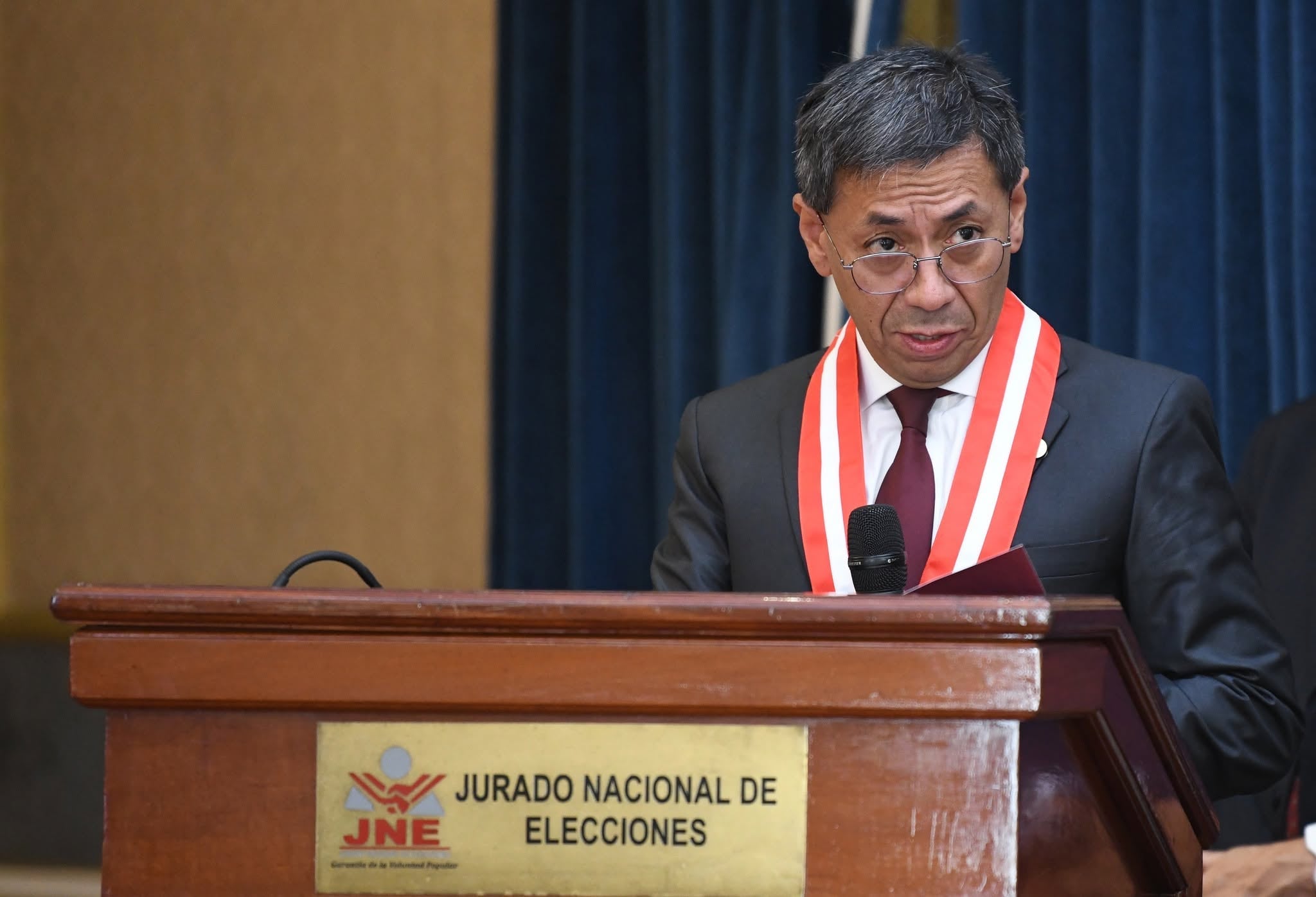 El magistrado del Jurado Nacional de Elecciones, Gunther Gonzales Barrón. Foto: Perfil de Facebook de Gunther Gonzales Barrón