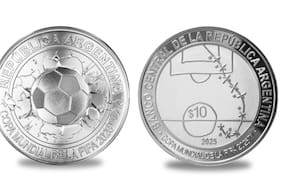 Moneda conmemorativa de Maradona causa furor en Argentina: se agotó en tres días