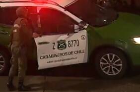Sujeto roba radiopatrulla de Carabineros en medio de fiscalización que terminó en ataque de turba contra efectivos en Peñalolén