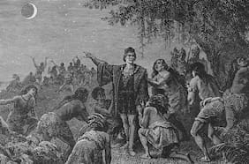 La “luna de sangre” con que Cristóbal Colón engañó a los indígenas y salvó su vida