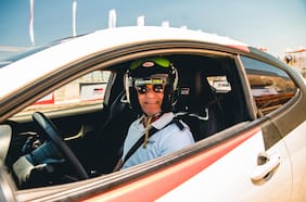 Rubens Barrichello puso el broche de oro al gran año de Toyota en Chile